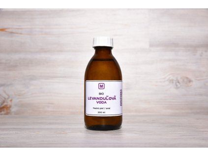bio organicka levanduľová kvetinová voda